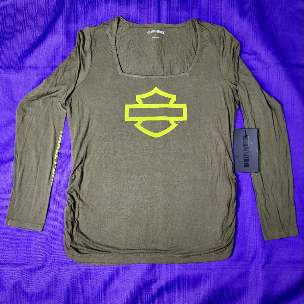 Harley-Davidson NWT Women's Long Sleeve Top Size XL